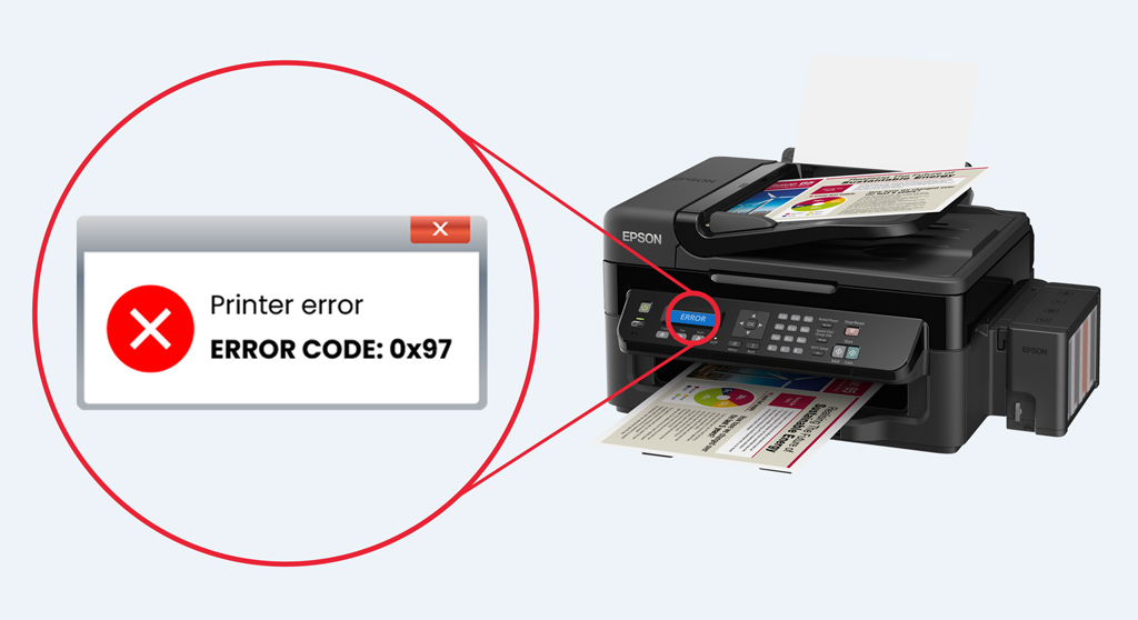 Fix Epson Error Code 0x97 for Epson Printer | Printer Error Code