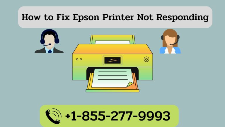 How To Overcome Epson Printer Not Responding Issue