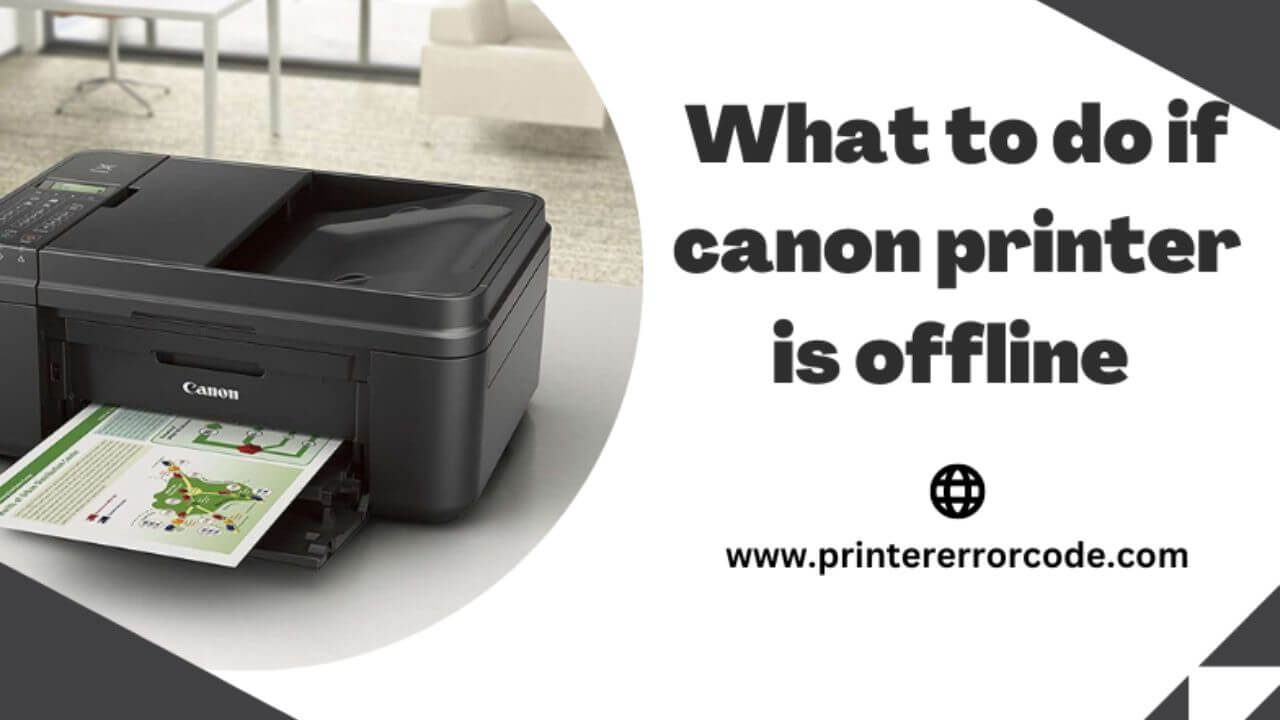 Canon Printer is Offline