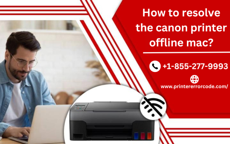How to resolve the canon printer offline mac?